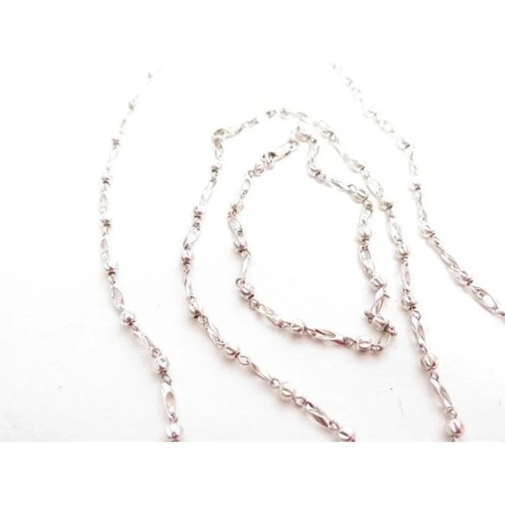 Matching Silver Toned Necklace Bracelet‎ & Anklet